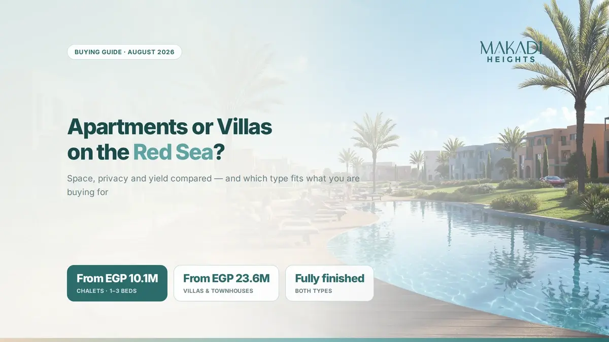 Apartments or Villas on the Red Sea? Your 2026 Guide